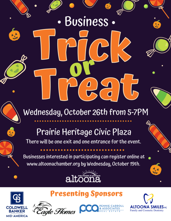 2022 Business Trick or Treat Altoona Area Chamber of Commerce